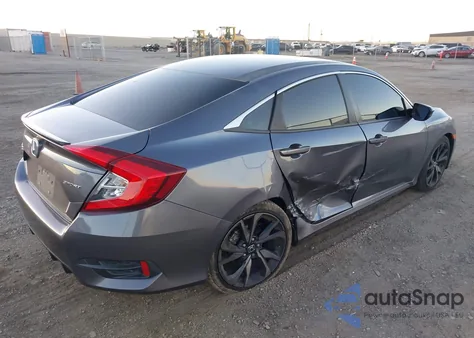 2019 Honda Civic Sport from USA, damaged, VIN 2HGFC2F83KH570844
